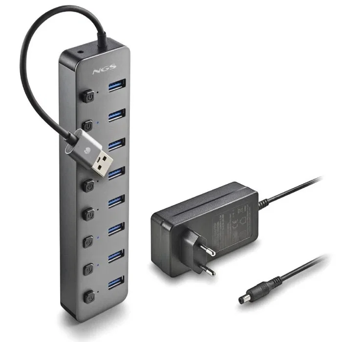 NGS Hub USB 3.0 iHub8 8 puertos concentrador